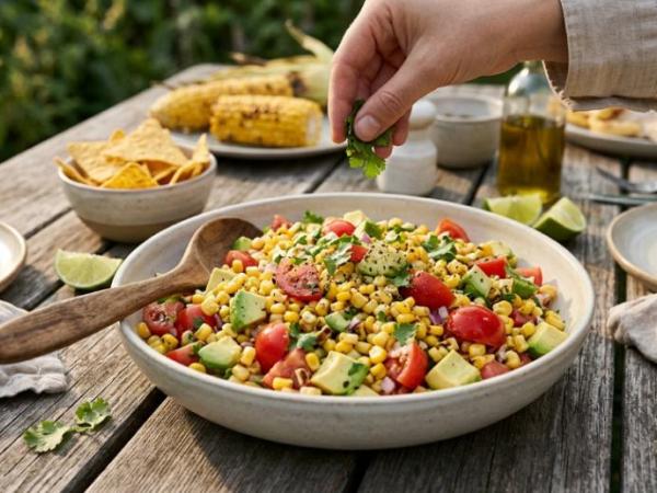 Corn Tomato and Avocado Salad: A Quick Summer Side That Actually Holds Up photo