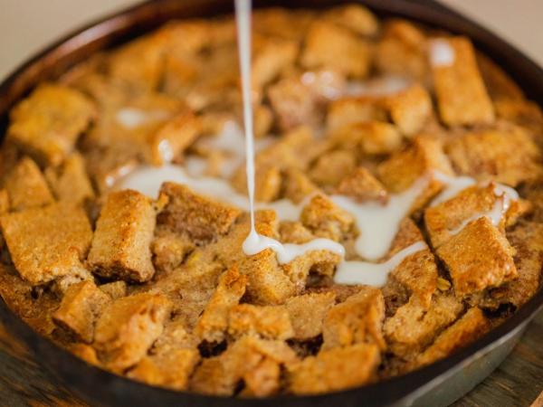 Classic New Orleans Bread Pudding with Whiskey Sauce photo