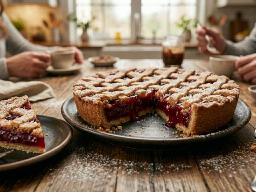 Austrian Linzer Torte That Tastes Like It's Been in the Family for Generations photo