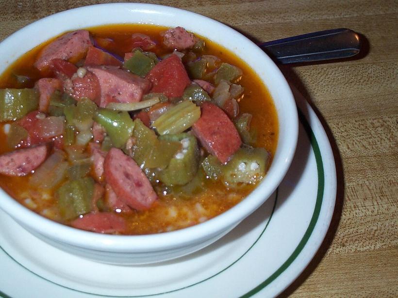 Chicken and Sausage Gumbo With a Dark Roux: Step by Step photo