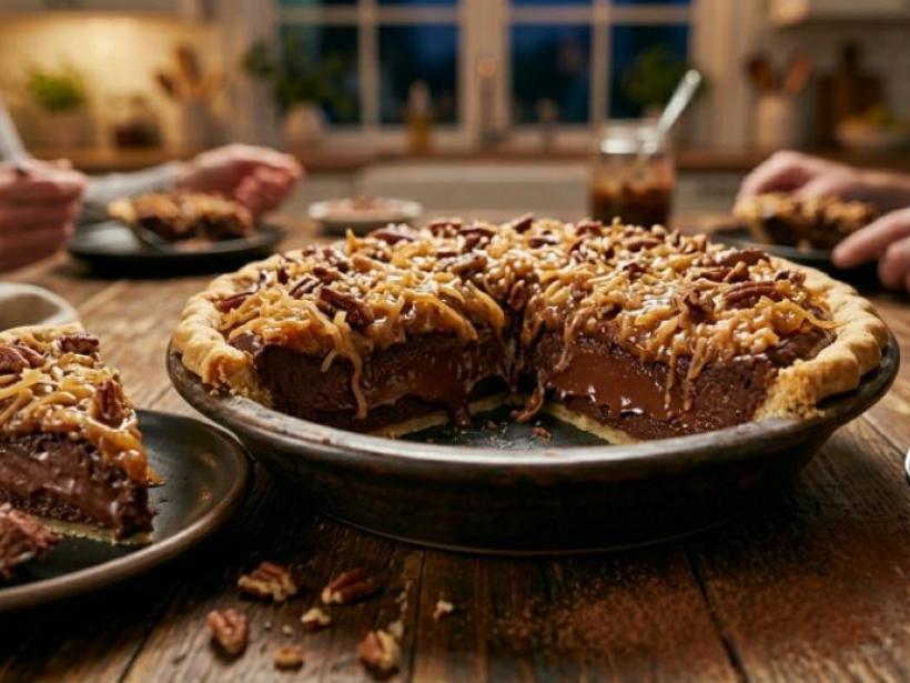 German Chocolate Pie That Hits Like a Freight Train of Flavor photo
