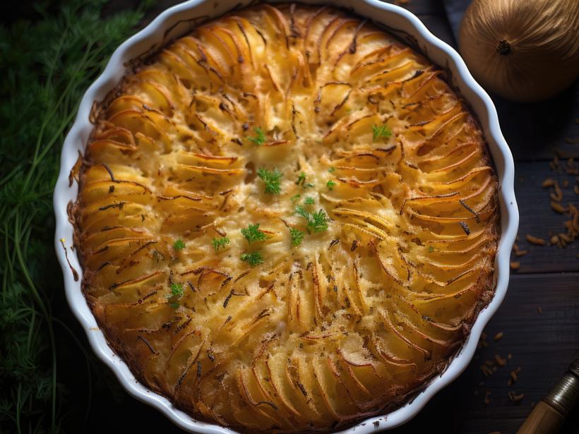 Creamy Sweet Potato Gratin Without the Guilt – Flavor First, Dairy Last photo