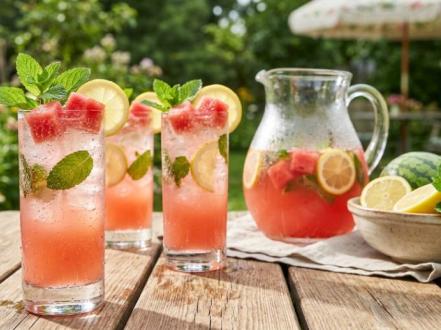 Watermelon Lemonade – A Glass Full of Summer, No Exaggeration photo