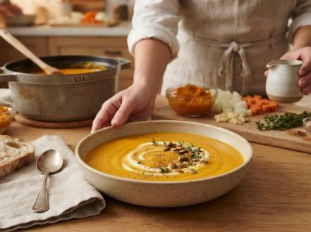 Pumpkin Bisque Soup Recipe: Smooth, Savory, and Ready in 35 Minutes photo